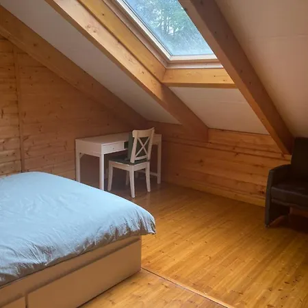 בית נופש Houten Chalet/bungalow In Het Bos, Sauna, Jacuzzi Meijel