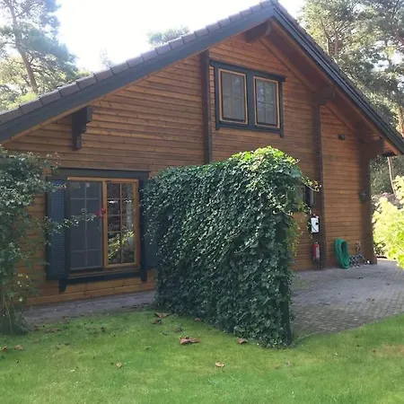 Houten Chalet/bungalow In Het Bos, Sauna, Jacuzzi